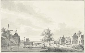 アイセルシュタインのベンスコパー門 作： Pieter Jan van Liender