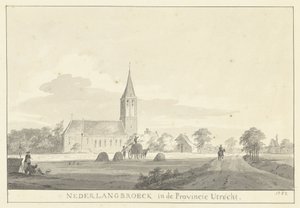 Nederlangbroek の村の眺め