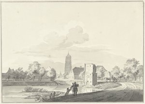 Heukelom の Veerpoort の遺跡 作： Pieter Jan van Liender