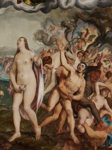 最後の審判の詳細 作： Pieter Jansz. Pourbus