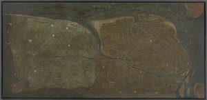 ブルージュの無料地図 作： Pieter Jansz. Pourbus