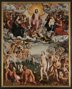 最後の審判 作： Pieter Jansz. Pourbus