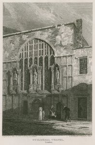 ギルドホール礼拝堂、ロンドン 作： Pieter Jansz. Quast