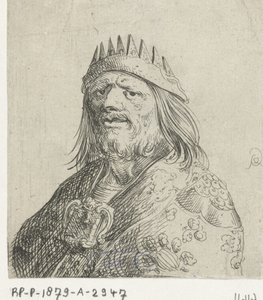 王の肖像胸像 作： Pieter Jansz Quast