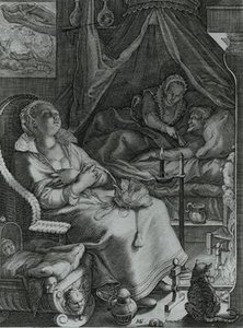 Nocte vacant curis animi 作： Pieter Jansz Saenredam