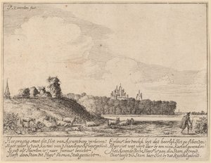 アッセンブルグ城跡 作： Pieter Jansz Saenredam