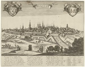 ミュンスターのパノラマ 作： Pieter Nolpe