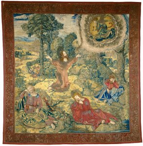 ゲッセマネの園 作： Pieter Pannemaker I after Bernard van Orley