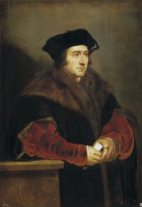 トーマス・モア卿の肖像、1625-1630 作： Peter Paul Rubens