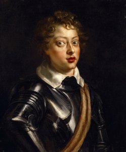 Vincenzo II Gonzaga 1594-1627 の肖像、マントヴァ公、c. 1605年。 作： Pieter Paul Rubens
