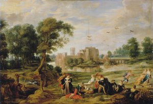 エケレンの城公園、1527～1530年。 作： Pieter Paul Rubens