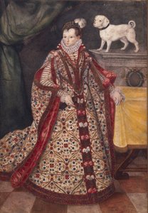 モラヴィアの女性の肖像画。 作： Pieter Pietersz the Younger