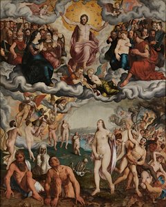 最後の審判、1551年。 作： Pieter Pourbus