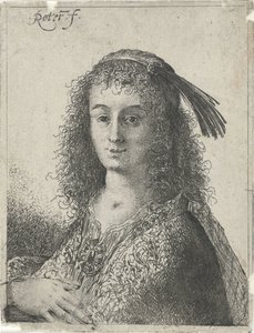 若い女性のバスト 作： Pieter Rottermondt