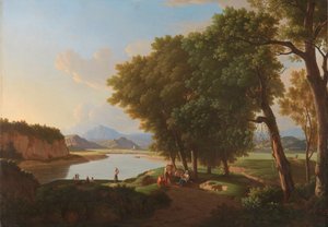 ローマ近郊のAqua Cetosa 作： Pieter Rudolph Kleijn