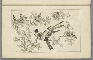 花の枝に 2 羽の鳥 中国の花鳥（連載タイトル）