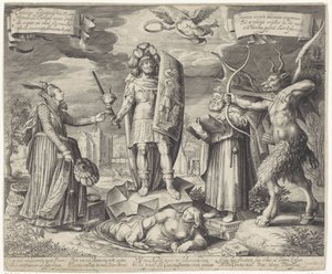 キリスト教の騎士 作： Pieter Serwouters