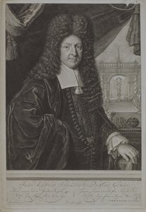 ヤンアーネストシュミーデン（1626-1707）1707 作： Pieter Stevens van Gunst