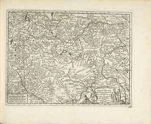 モスコビアの地図、1726 作： Pieter Van der Aa