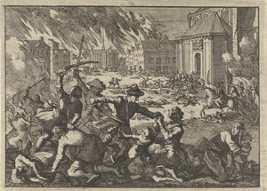 マクデブルクの袋、1698年 作： Pieter Van der Aa