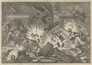 1656年、1698年にロシア皇帝アレクセイミハイロビッチの指揮するロシア軍による包囲戦 作： Pieter Van der Aa
