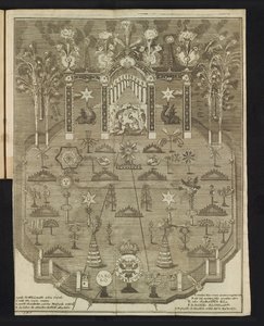 1767 年の記念式典での花火 作： Pieter Wauters