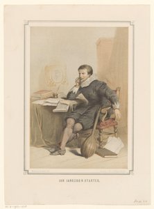 Jan Janszoon スターターのデスクで 作： Pieter Wilhelmus van de Weijer