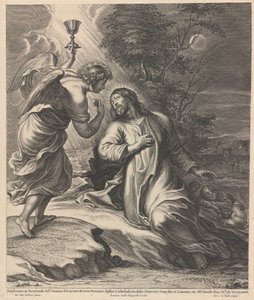 オリーブ山のキリスト 作： Pieter de Bailliu after Sir Peter Paul Rubens