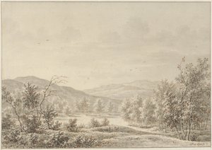 丘の風景 作： Pieter de Goeje