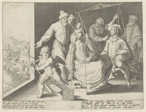 結婚式のスケール 作： Pieter de Jode (I) (attributed to)