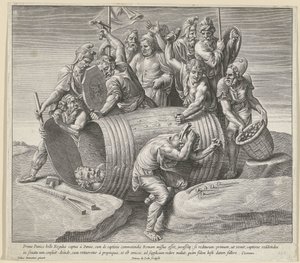 De standvastigheid van Marcus Atilius Regulus 作： Pieter de Jode (I)
