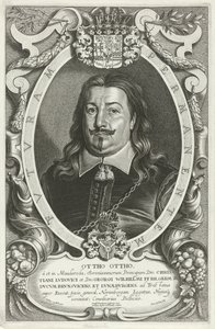 オットー・フォン・モードローデの肖像 Celeberimi Legati (シリーズタイトル) 作： Pieter de Jode (II)