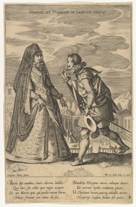 スペインとスペインのドレス、Different Nations.ndのファッション 作： Pieter de Jode I