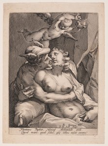 水星、金星、キューピッド 作： Pieter de Jode I