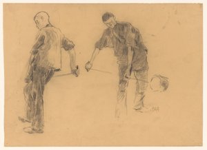 金属産業の労働者 作： Pieter de Josselin