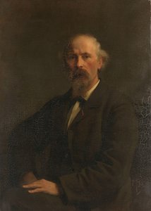 Pieter Stortenbeker (1828-1898)、画家の肖像 作： Pieter de Josselin