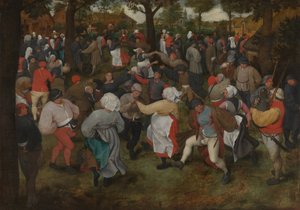 婚礼の踊り 1566年頃 油彩・木 作： Pieter the Elder Bruegel