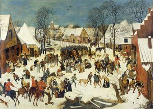 イノセントの虐殺;無実の虐殺 作： Pieter Brueghel the Younger