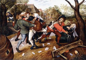 農民の乱闘、1619年 作： Pieter Brueghel the Younger