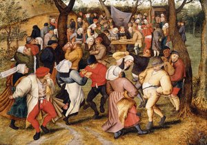 ウェディングダンス 作： Pieter Brueghel the Younger