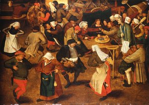 ウェディングダンス 作： Pieter Brueghel the Younger