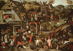 不明な画像 作： Pieter Brueghel the Younger