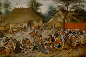 野外での結婚披露宴 作： Pieter the Younger Brueghel