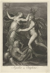 アポロとダフネ (オブジェクトのタイトル) Mythological Love Stories (シリーズタイトル) 作： Pieter van Gunst