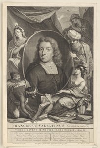 フランソワ・ヴァレンティンの肖像 Franciscus Valentinus (オブジェクトのタイトル) 作： Pieter van Gunst