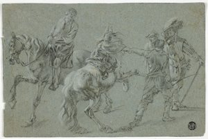 乗馬学校 作： Pieter van Laer