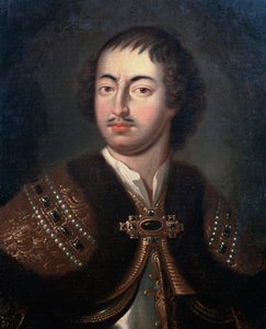 ロシア皇帝ピョートル大帝の肖像（絵画 作： Pieter van der (after) Werff