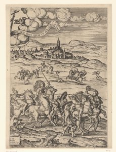 パウロの回心 作： Pieter van der Borcht (I)
