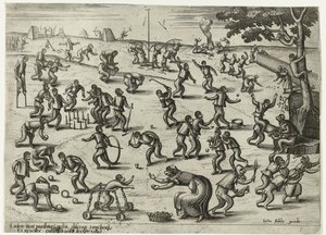 子供向けゲーム モンキーゲーム（シリーズタイトル） 作： Pieter van der Borcht (I)