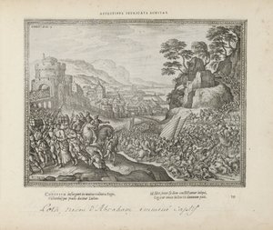 Lot wordt wegvoeder uit Sodom 愛情絡み良さ（題名・オブジェ） 両約聖書の聖印と主な歴史（旧約聖書）（連載タイトル） 本の絵と図（連載タイトル） 作： Pieter van der Borcht (I)